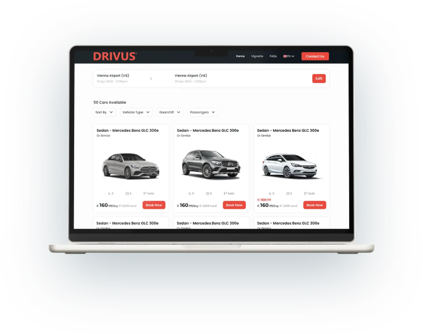 Drivus Rent Platform