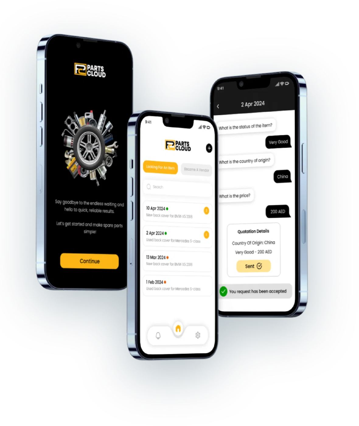 Parts Cloud App