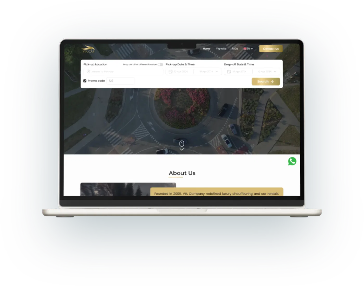Via Car: Rental Platform