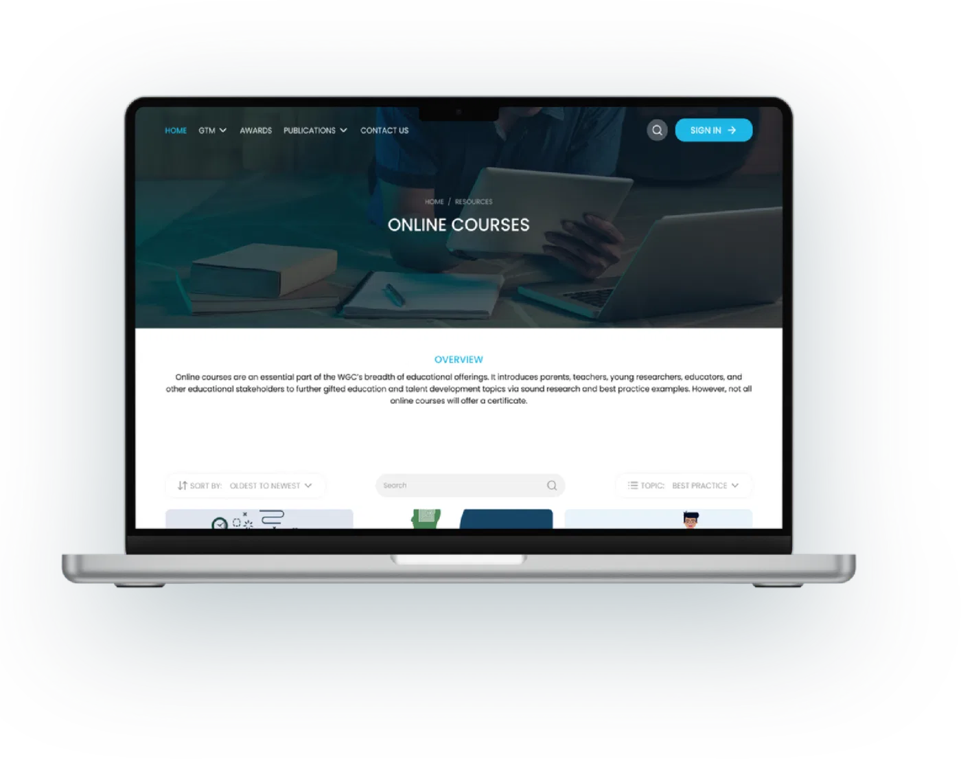 World Giftedness Center: Public Website