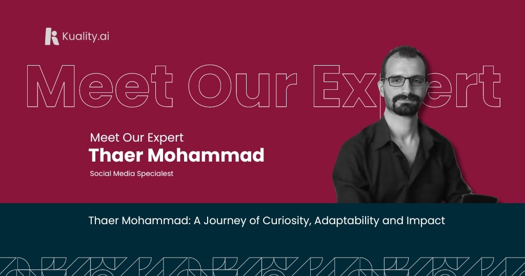 Thaer Mohammad: A Journey of Curiosity, Adaptability and Impact